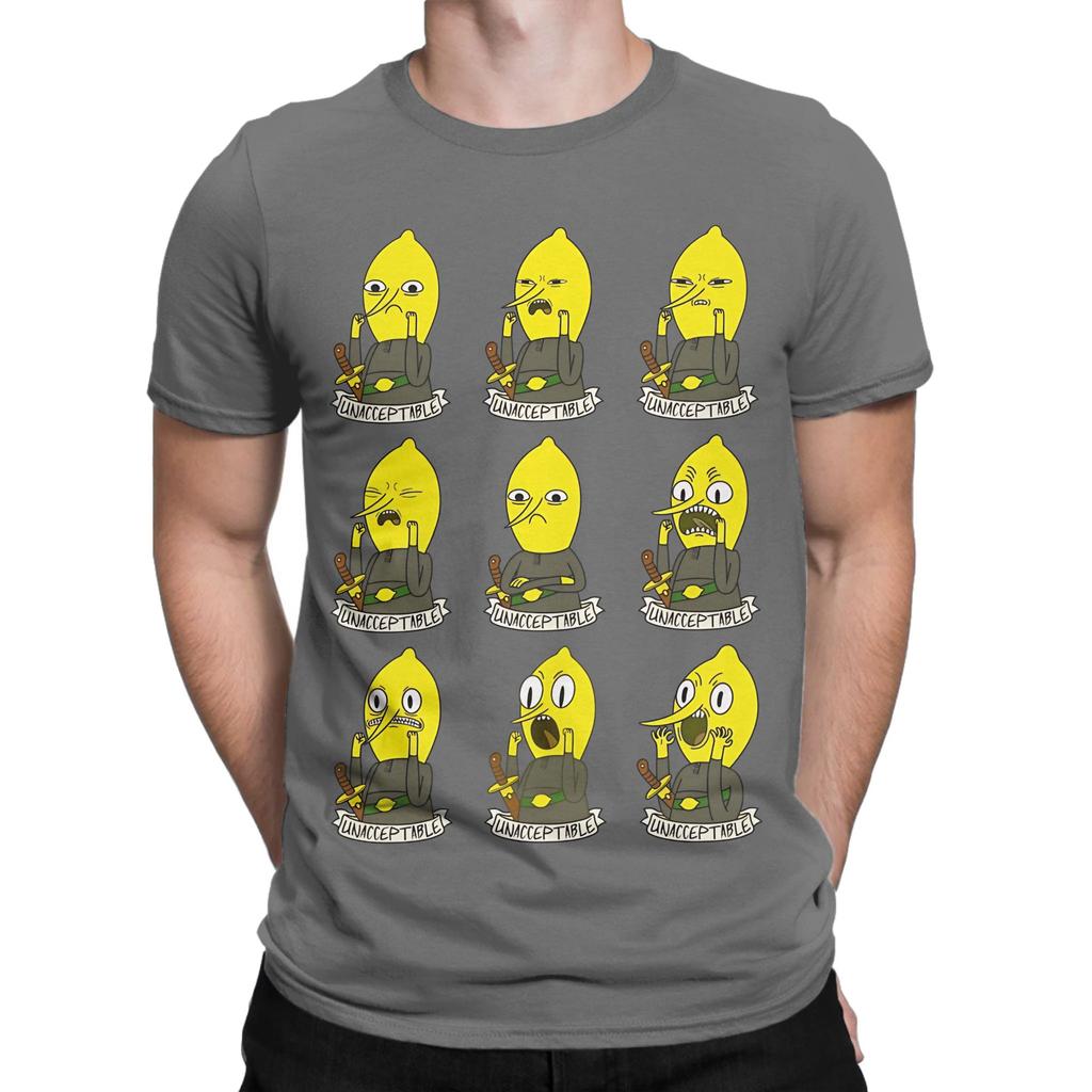 Unacceptable Lemongrab Novelty 100 Cotton TShirt solar opposites season 3 Tees Tops For Unisex