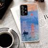 Claude Monet Garden Lotus Bridge Cover For Samsung Galaxy A51 A50 A71 A70 Phone Case A21S A31 A41 A10 A20E A30 A40 A01 A11 A6 A7