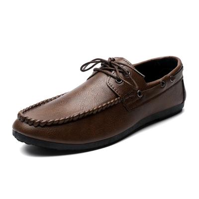 Brand New Men Casual Shoes Men Leather Loafers Soft Moccasins Non-slip Flats Driving Shoes Fashion Men Shoes