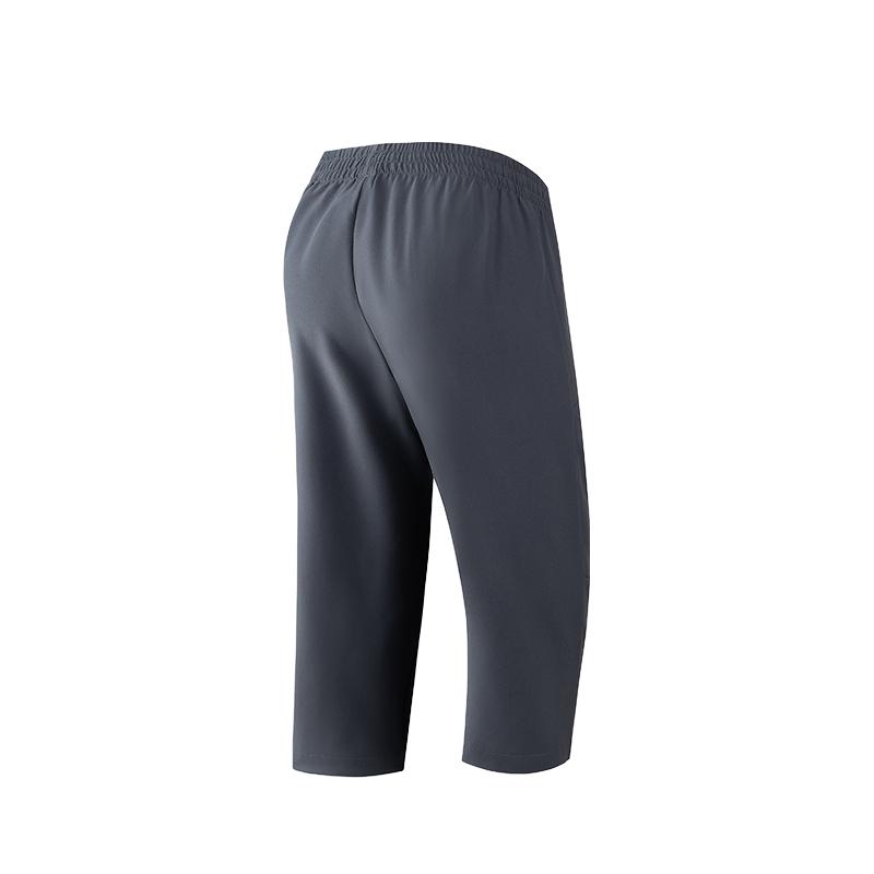 Anta Training Shorts Woven Seven-Point Pants Summer Casual Shorts Men shorts Gray 952627513-1
