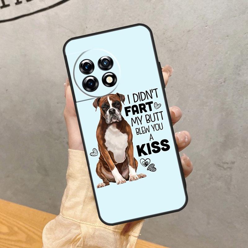 

Boxer Dog Case For OnePlus 8 9 10 Pro 15 13 12 11 13T 13R 12R 10T 8T Nord CE 5 2 3 4 Lite N20 N30 Cover OnePlus 13R