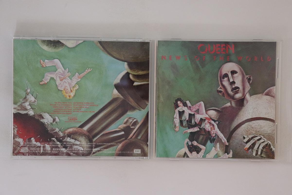 

CD QUEEN - New Of The World TOCP53446 EMI 2007 Japan Rock Used