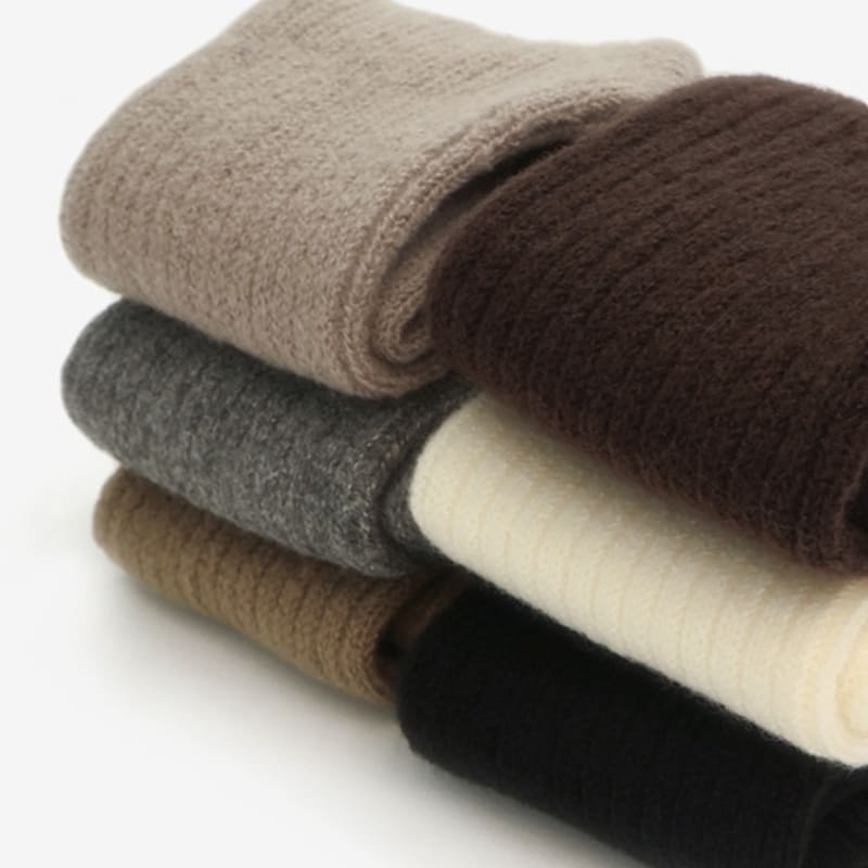 EAU CLAIR Wool Knit Socks