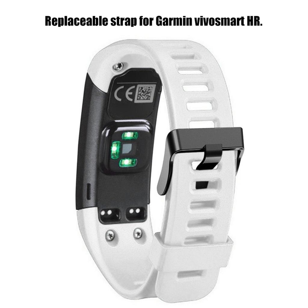 Ersatz-Silikon-Sportarmband Armband für Vivosmart HR (Weiß)