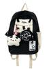 Summer Star Backpack For Girls With Waterresistant Nylon And Laptop Fit For Daily Use