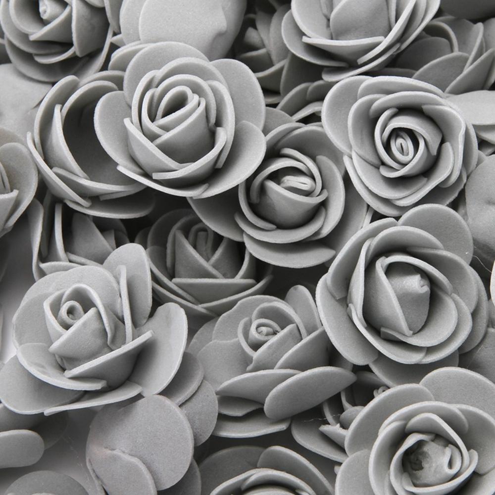 Artificial Flower Head Foam Teddy Bear Hot Sale Rose Mold DIY Gift Box Wedding Valentine's Day Festival Party Wreath Centerpiece