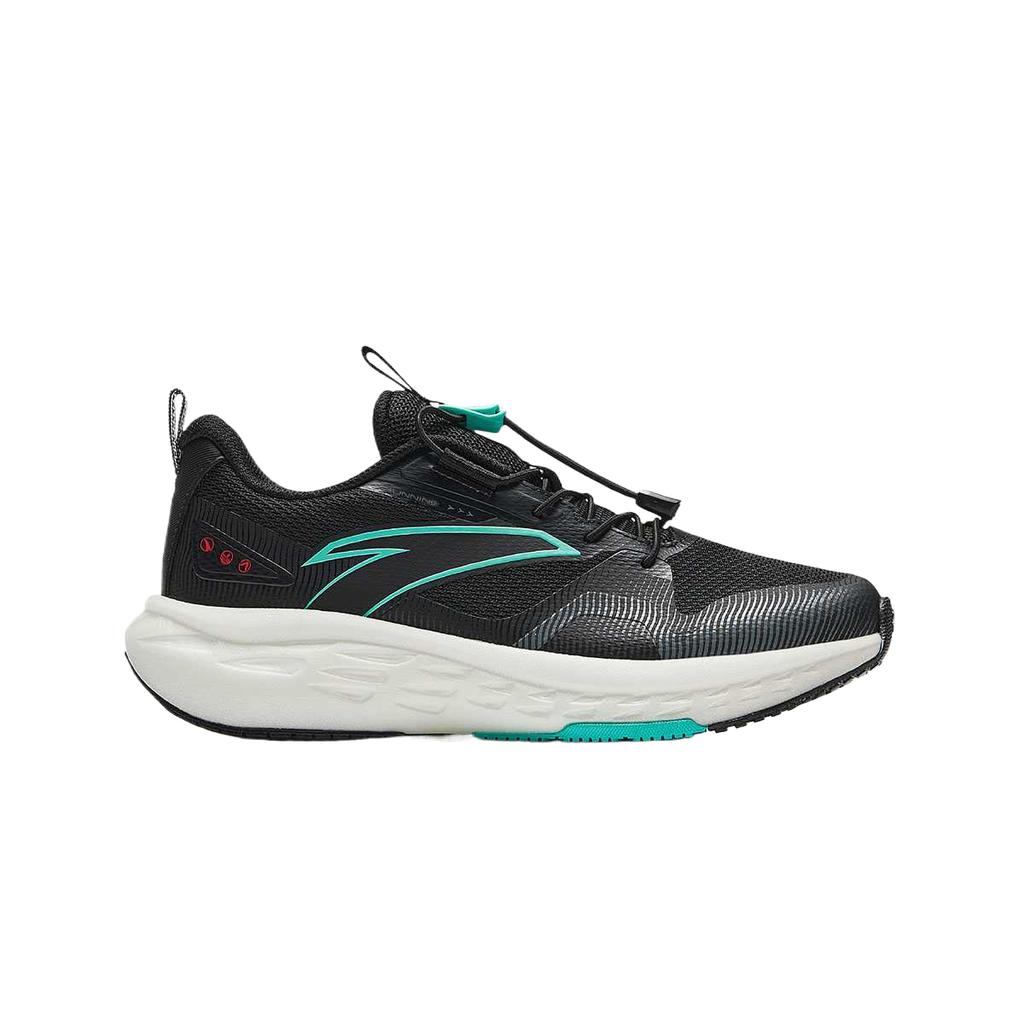 Anta Kids Running Series Youyun Fashion Versatile Trendy Simple Running Shoes Kids Running Shoes Black 312535562-3