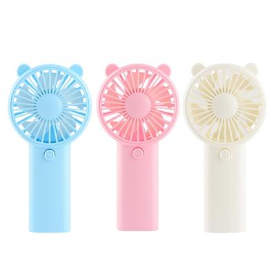 AM4 Battery Operated Handheld Fan Indoor Outdoor Use Ergonomic Handle Lightweight For Kids Adults Outdoor Travel