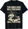 NEW LIMITED Plague Doctor - The Ones Who Sell The Panic Sell The Cure T-Shirt Unisex T-Shirt
