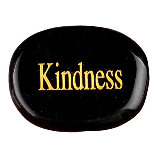 Inspirational Palm Stone Engraved Crystal Agate Worry Stone for Anxiety Relief Friendship Keepsake Natural Pocket Mindfulness Gifts