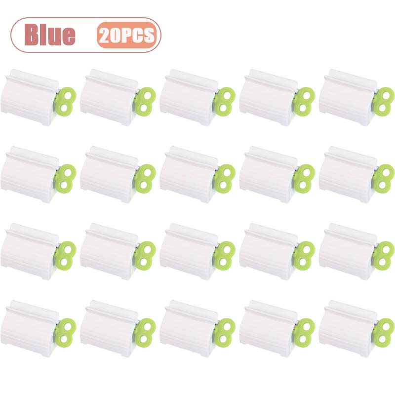 1-30PCS Toothpaste Squeezer Manual Roller Dispenser for Lazy People No Battery Needed Universal Fit for Tubes