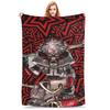 Gachiakuta Manga Rudo Stuff Blankets Super Soft Flannel Zanka Riyo Enjin Throw Blanket Comfortable Rug Piece