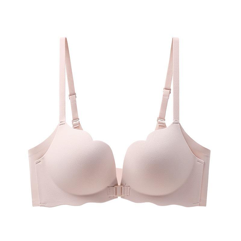 Women S Push Up Front Closure Wirefree Bra For Small Bust