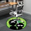 Tappeto Rotondo Ufficio Rick and Morty, Sotto Sedie da Ufficio Camera da Letto Soggiorno Arredamento Casa a0908142