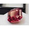 Stunning Natural Padparadscha Sapphire 11 Ct Asscher Cut Certified Gemstone