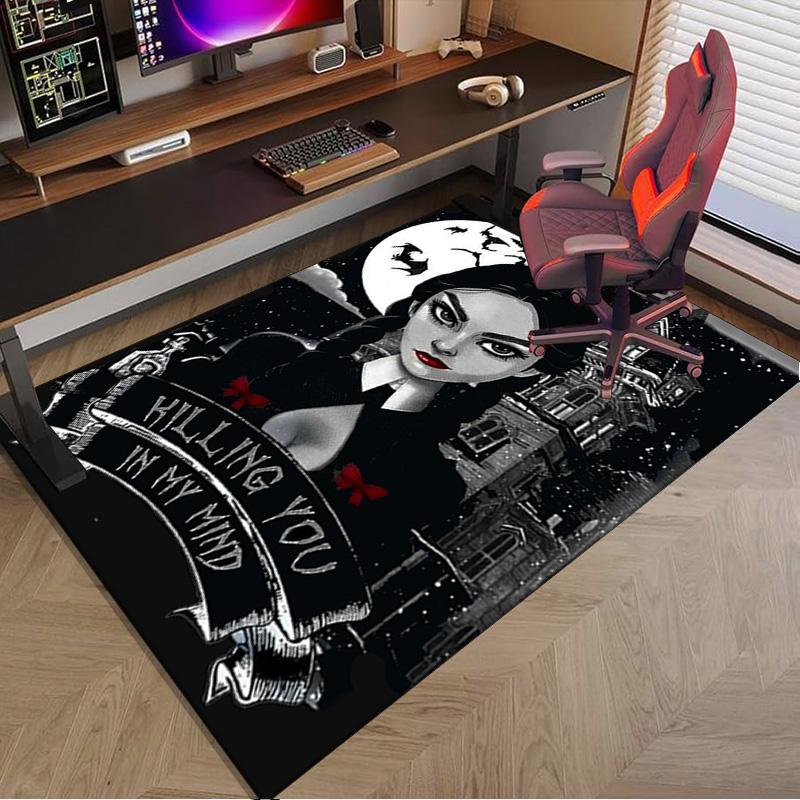 Gothic Adams Carpet, Chair Rug,Rug for Office Bedroom living rooms, Doormat decor Fan Gift Christmas Gift