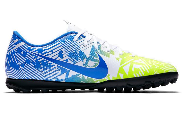 Nike Vapor 13 Club Njr Tf Turf White/Volt/Black/Racer Blue Yellow AT8000-104