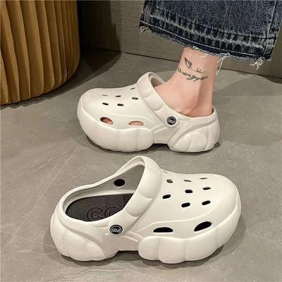 Klassische Sommer-Cut-Out-Schuhe für Damen für Sommer-Outfits Eva Strand-Sandalen für Damen Baotou Sandalen für Herren