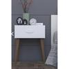 Komot Trend Nightstand - White
