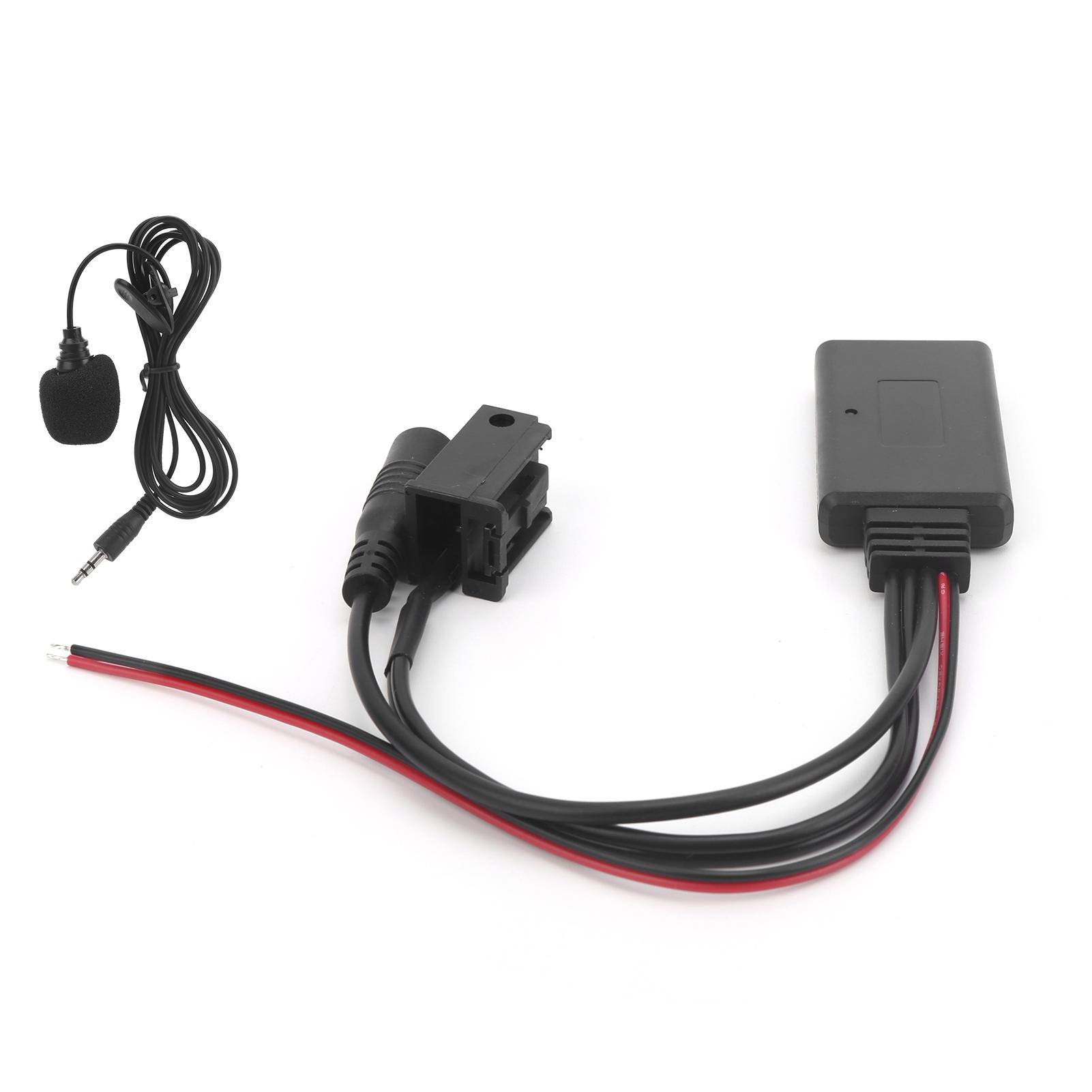 

Bluetooth 5.0 AUX Аудиоадаптер 8-контактный Микрофон Handsfree Комплект Подходит для Ford 50006000 CD Стерео