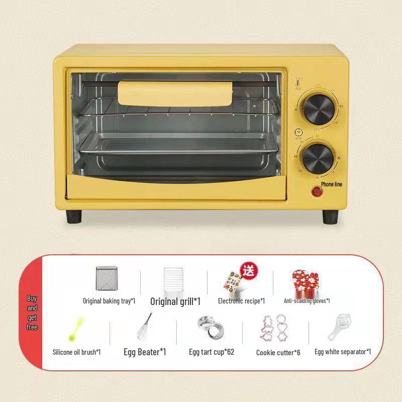 Energy-Efficient Multi-Function Mini Microwave Oven for Kids