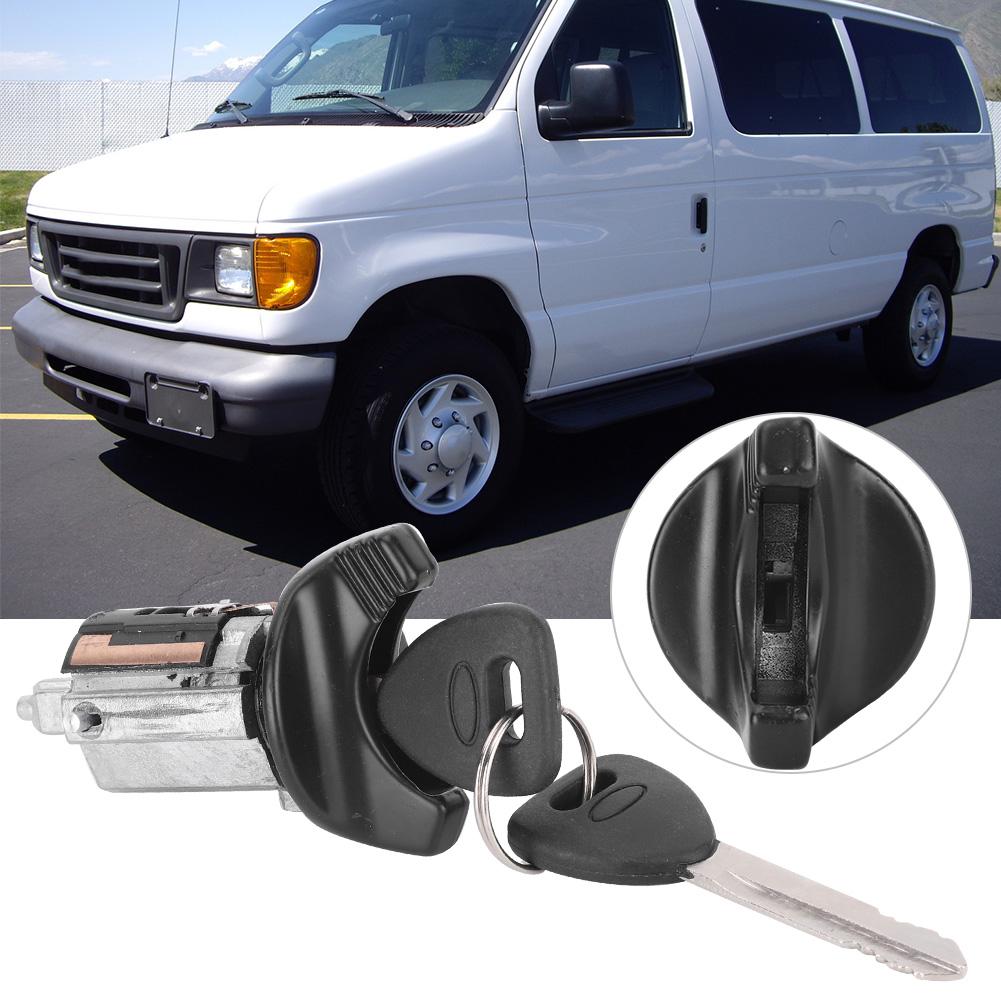 Zündschlosszylinder mit Schlüssel F3DZ11582E Passend für Ford