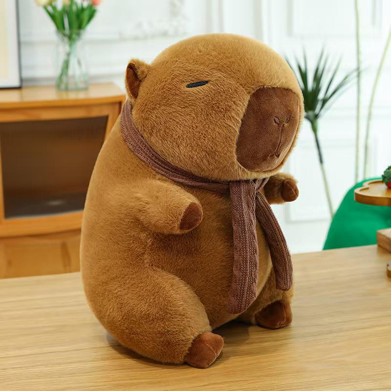 Popular Capybara & Turtle Backpack Plush Toy Pillow - Large Doll Gift