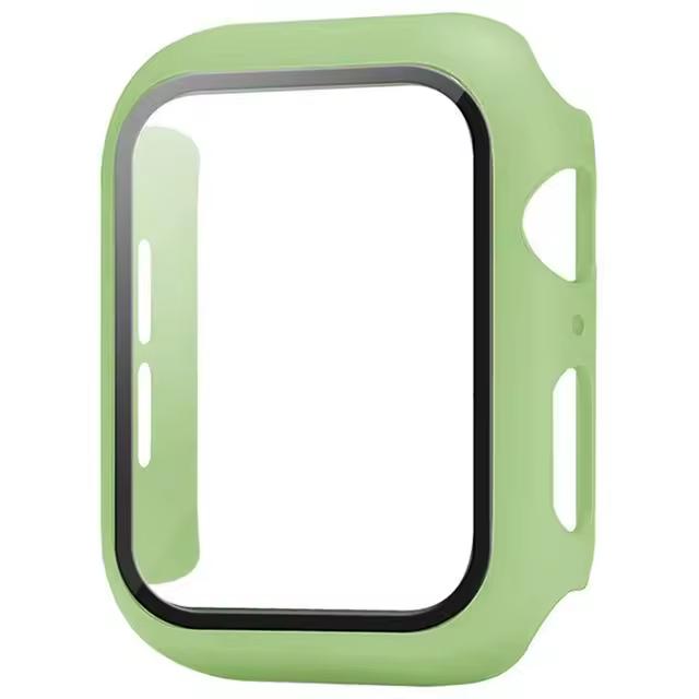 Gehärtetes Glas+Hülle Für Apple Watch 11 10 46mm 42mm Ultra 3 49mm Displayschutzhülle iWatch 9 8 7 6 5 SE 45mm 41mm 44mm Schale