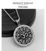Mystic Pattern Gothic Punk Pendant Necklace