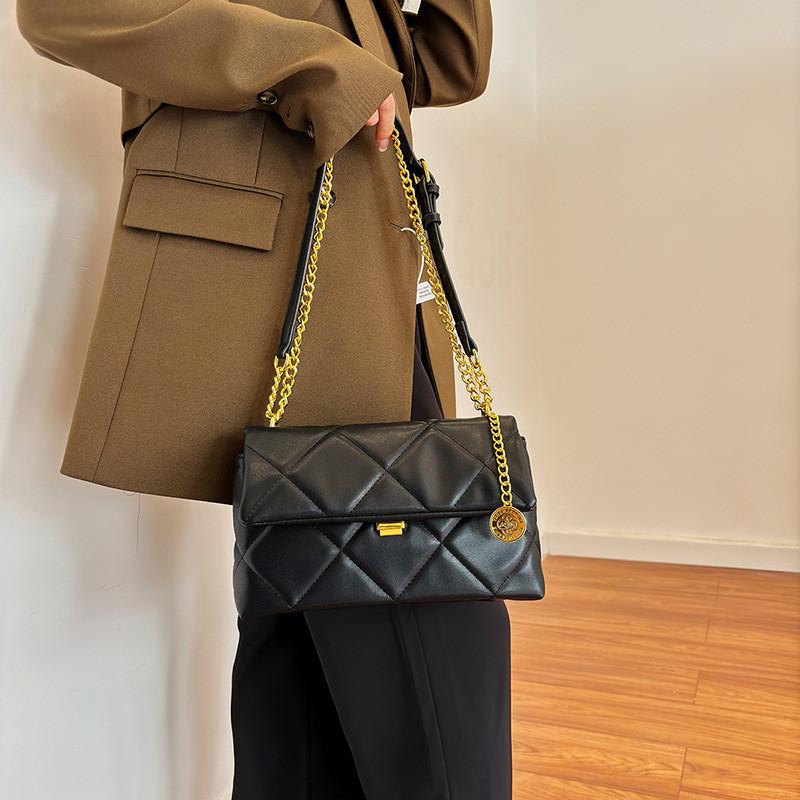 Trendy Envelope Style Pu Shoulder Bag With Chain Strap For Women 2023 New Fashion