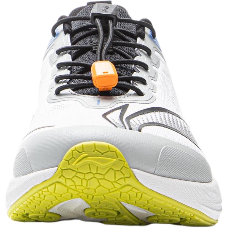 Li Ning Kids Running Synthetic Leather Lightweight Comfortable Fashion Shock Absorption Breathable Low Top Running Shoes Kids sneaker YKFV184-3