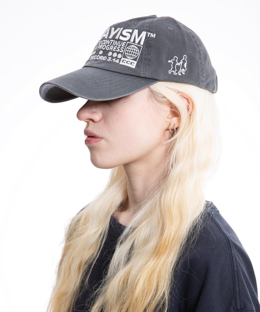 Peulaideihasdogeu System Ball Cap Gray