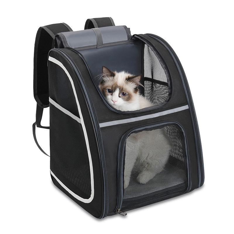 Portable Foldable Pet Backpack for Cats and Dogs