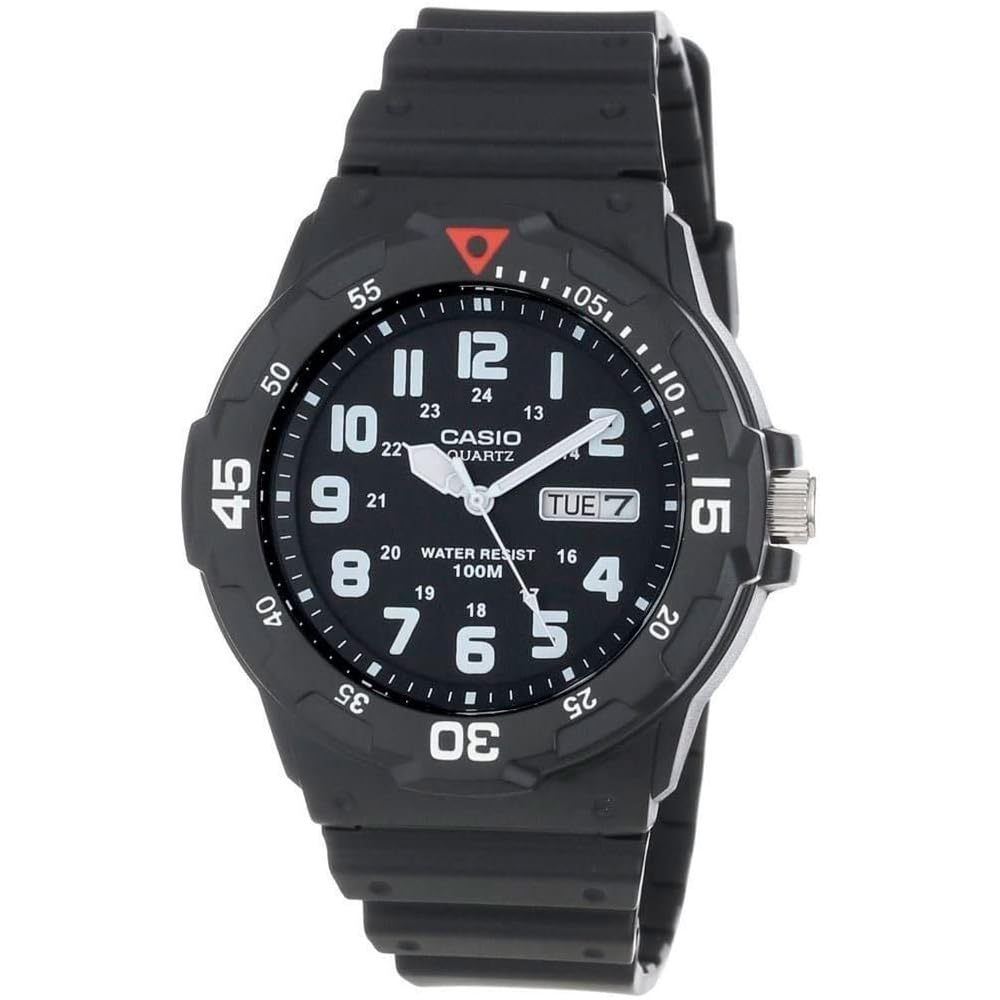 Casio Analog MRW-200H-1BV Water Resistant Men s Watch Black 200m