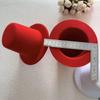 14cm High 8cm High Top Handmade DIY Lolita Velvet Hat Blank