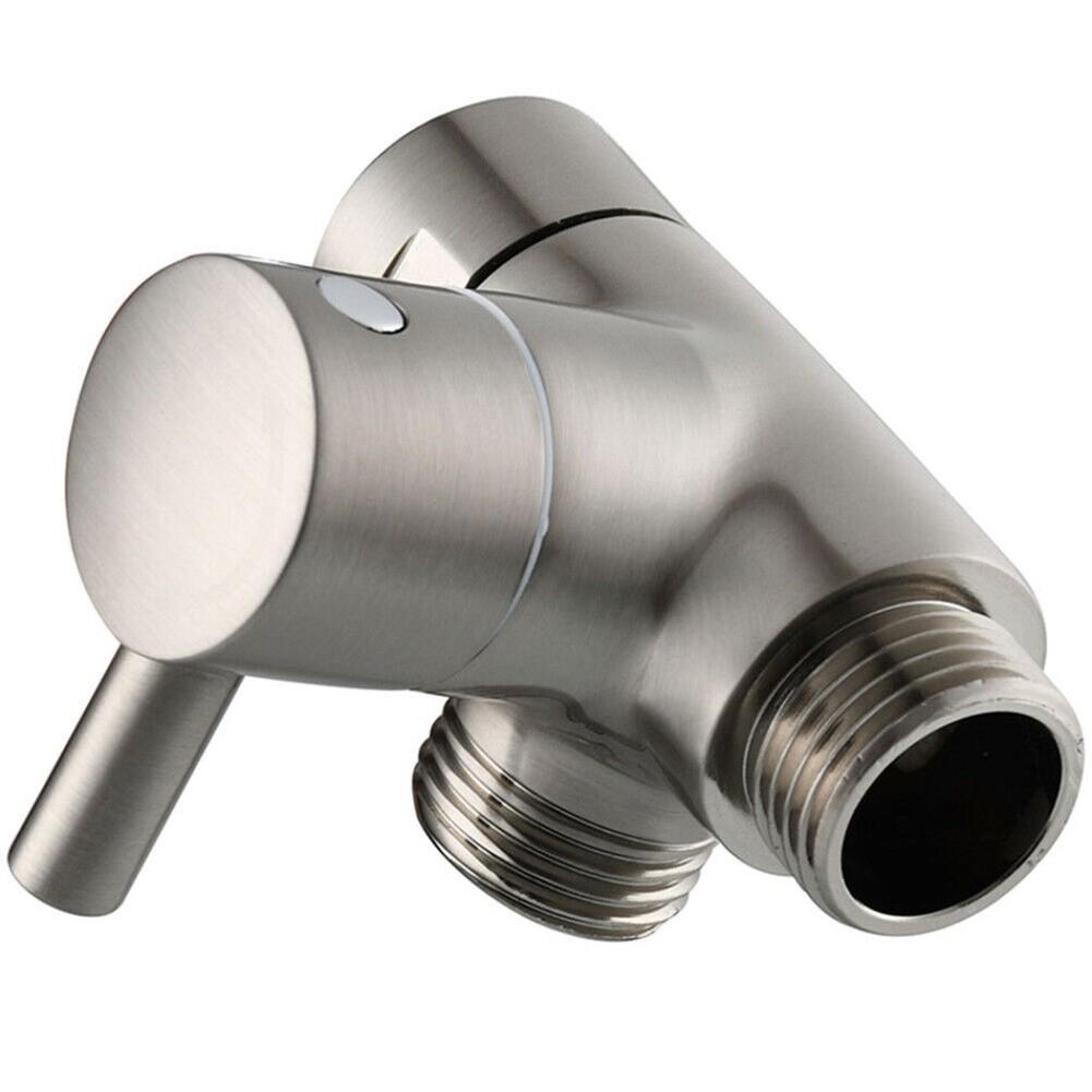 

Тройник G1/2 Кронштейн для душевой лейки Монтажный клапан Разветвитель Переключатель Соединитель коричневый