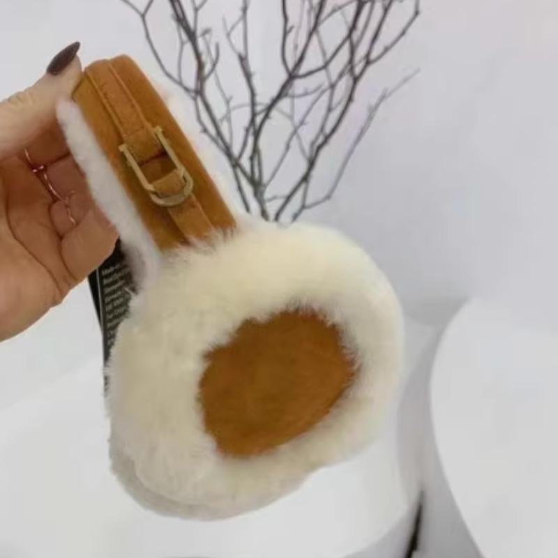 1-3PCS Women’s Winter Ear Warmers Plush Foldable Earmuffs Cozy Soft Ear Cover for Cold Weather Outdoor and Casual Wear