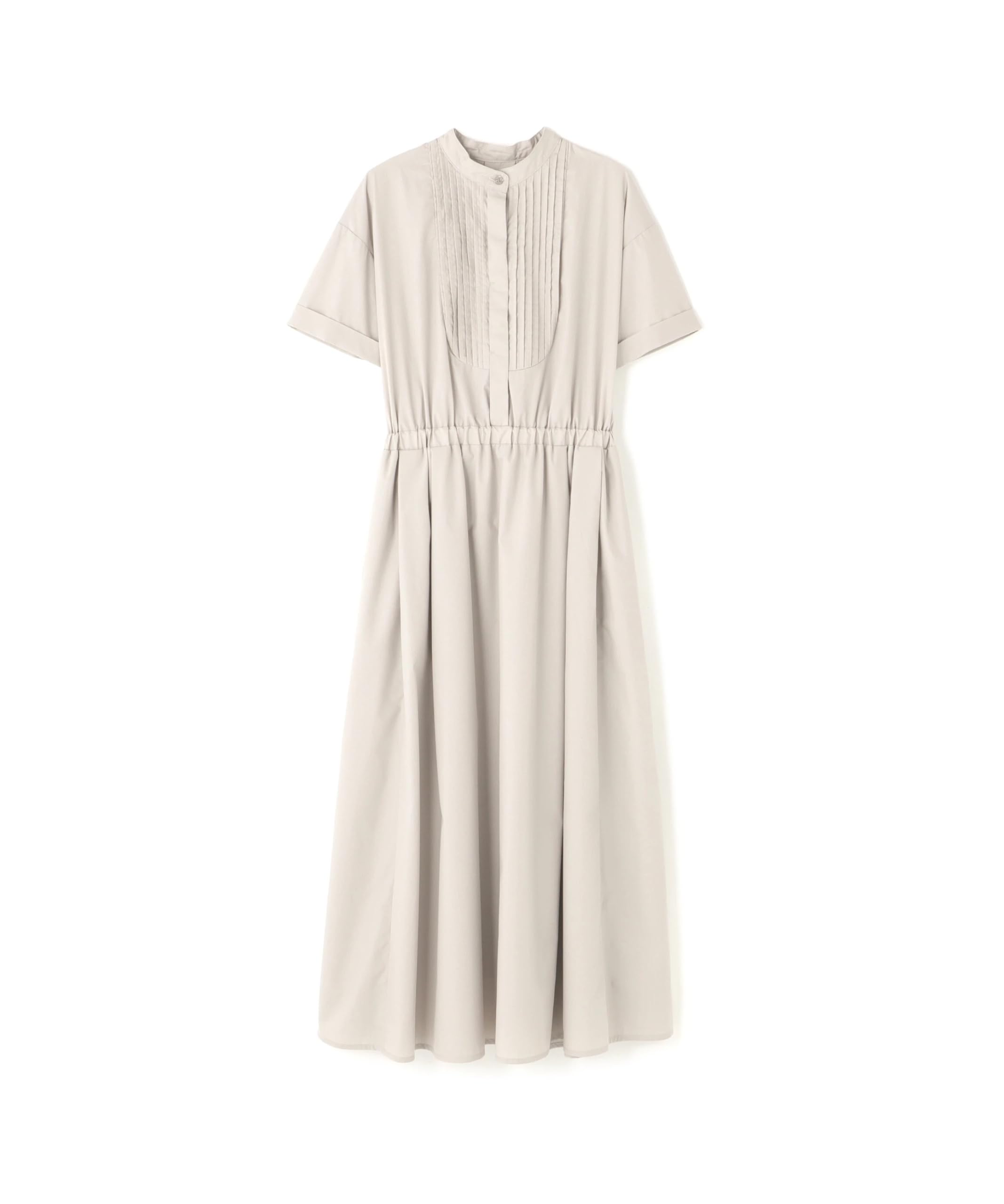 

Natural Beauty Casual Band Collar Shirt M [N Basic] Dress, Dress, Women s, Beige,