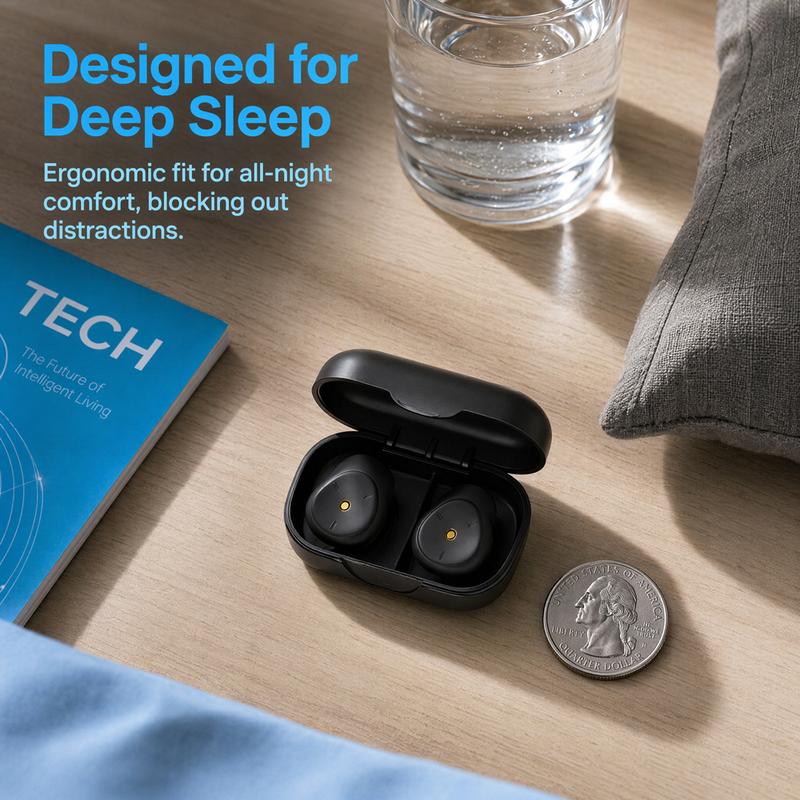 Ear Plugs for Sleeping Noise Cancelling, Reusable Silicone Earplugs,for Noise Reduction Perfect for Focus and Relaxation/Work