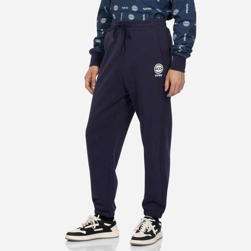 EVISU Casual Pants Men's Moderate Cuffed Pants 2EAHTM3SP7074LFCT