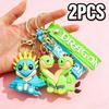 New How to Train Dragon Toothless Keychain Night Fury PVC Figurine Zinc Alloy Key Ring Backpack Charm Pendant Decor Accessory