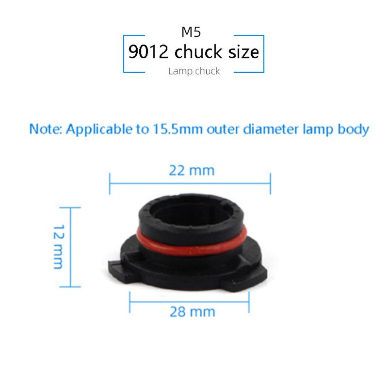 Adaptér základny LED světlometu do auta Držák patice H1 H4 H7 H11 9005 9006 9012 Odolnost vůči vysokým teplotám Automobilový LED světlometový držák
