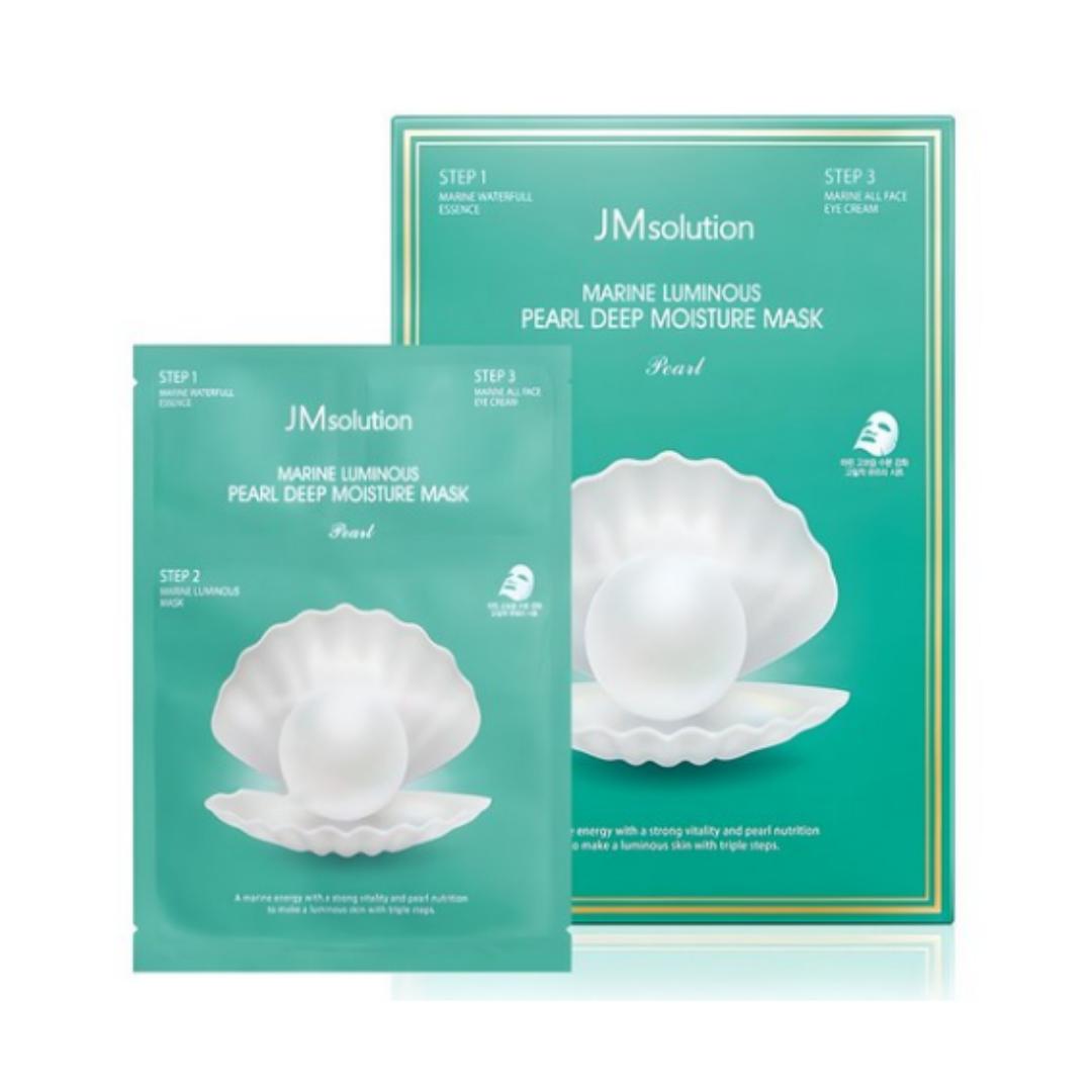 

JMsolution Cheonggwang Marine Pearl Deep Moisture Mask Pearl — 27 мл × 10 листов (1 пакет)