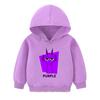 Sprunki Cartoon 2D Printed Hooded Sweatshirt, Sweaters for Boys and Girls, Autumn Hooded Sweatshirt, Sprunki Boys' Clothing