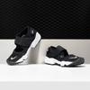 New Nike Air Rift Slip Resistant Cushioning Abrasion Resistant Breathable Low Top Running Shoes Black White Kids' 322359-014