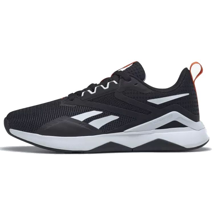 Reebok Nanoflex Tr 2.0 Low Top Training Shoes Women Sneakers Black White HR0415