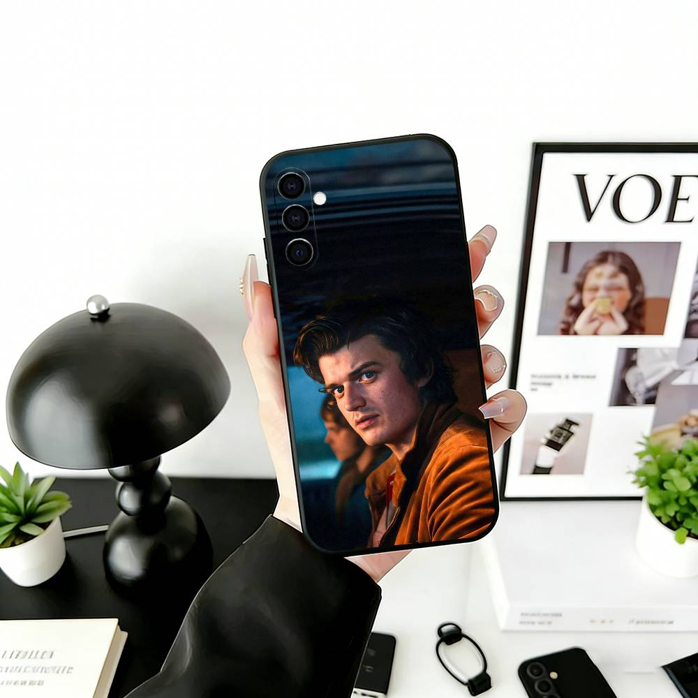 J-Joe K-Keery Actor Phone Case For Samsung Galaxy A73,A72,A71,A70,A53,A52,A51,Others Soft Black Cover