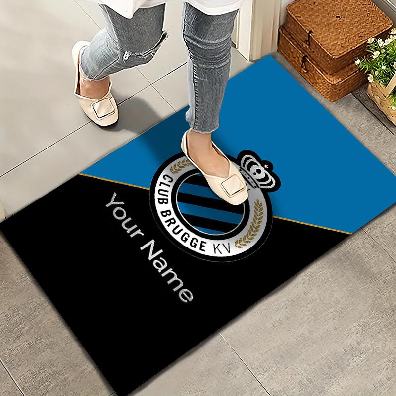 Club Brugge Kv Custom Name Carpet Rug For Living Room Bedroom Home Sofa Decoration,Kids Play Non-slip Floor Mat