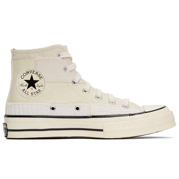 Chuck 70 Converse Hi 'Mono Patchwork - Antique White' 167139C