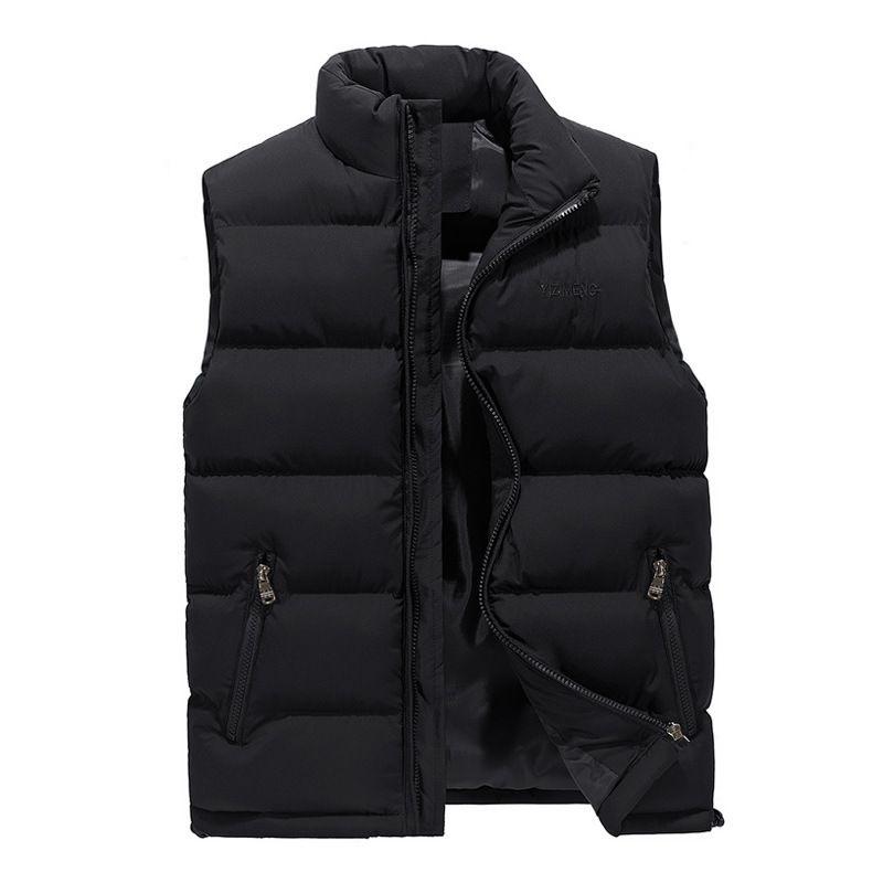 Winter Down Mens Vest Body Warmer Warm Sleeveless Padded Jacket Coat New